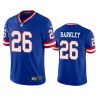 New York Giants Saquon Barkley Royal Classic Vapor Limited Jersey 2 saquon barkley giants classic vapor limited royal jersey