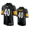 Blake Martinez Pittsburgh Steelers Black Game Jersey 2 steelers blake martinez game black jersey