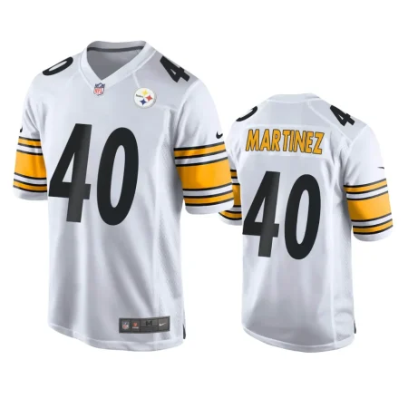 Blake Martinez Pittsburgh Steelers White Game Jersey
