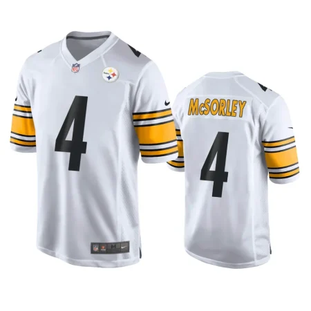 Trace McSorley Pittsburgh Steelers White Game Jersey