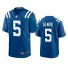 Indianapolis Colts Stephon Gilmore Royal Game Jersey 3 stephon gilmore colts game royal jersey