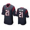 Houston Texans Steven Nelson Navy Game Jersey 3 steven nelson texans game navy jersey