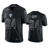 Taylor Rapp Los Angeles Rams Black Reflective Limited Jersey 2 taylor rapp rams black reflective limited jersey