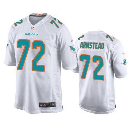 Miami Dolphins Terron Armstead White Game Jersey
