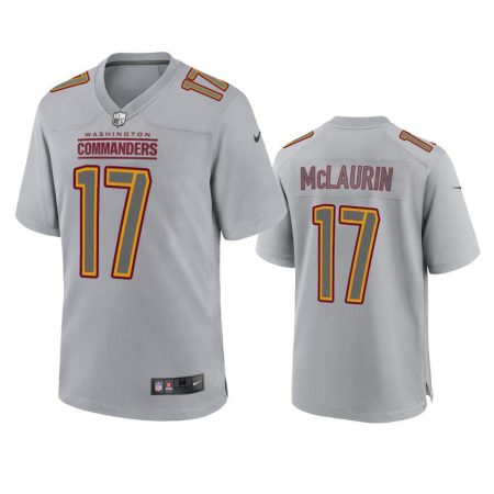 Washington Commanders Terry McLaurin Gray Atmosphere Fashion Game Jersey