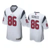 Dalton Schultz Houston Texans White Game Jersey 2 texans dalton schultz game white jersey