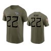 Tennessee Titans Derrick Henry Olive 2022 Salute To Service T-Shirt 2 titans derrick henry olive 2022 salute to service t shirt