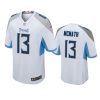 Racey McMath Tennessee Titans White Game Jersey 3 titans racey mcmath game white jersey