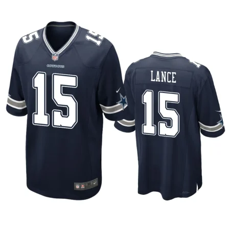 Dallas Cowboys Trey Lance Navy Game Jersey