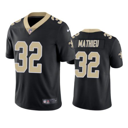 New Orleans Saints Tyrann Mathieu Black Vapor Limited Jersey