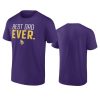 Men's Minnesota Vikings Purple Best Dad Ever T-Shirt 3 vikings purple best dad ever t shirt