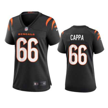 Women's Cincinnati Bengals Alex Cappa Black Game Jersey
