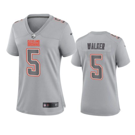 Women's Cleveland Browns Anthony Walker Gray Atmosphere Fashion Game Jersey