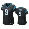 Women's Carolina Panthers Bryce Young Black Game Jersey 3 women bryce young panthers game black jersey
