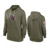 Women's Arizona Cardinals Olive 2022 Salute to Service Performance Hoodie 2 women cardinals olive 2022 salute to service hoodie