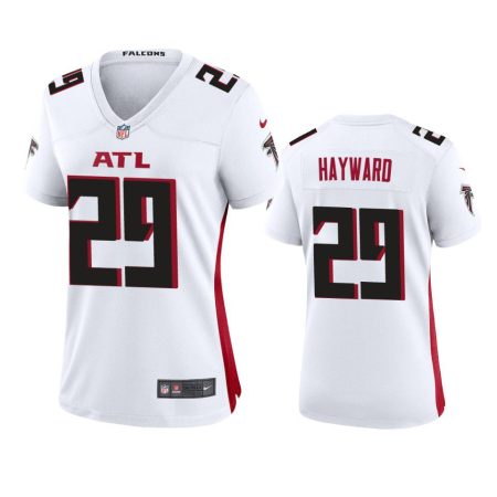 Women's Atlanta Falcons Casey Hayward White Game Jersey