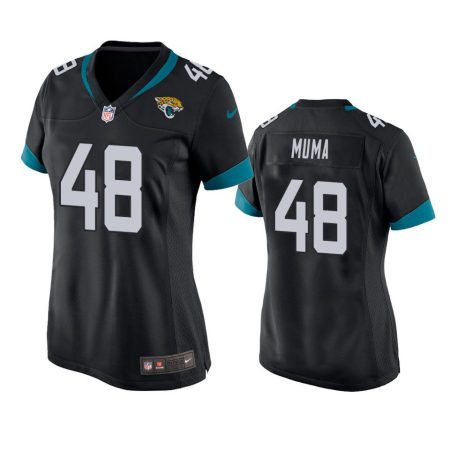Women's Jacksonville Jaguars Chad Muma Black Game Jersey
