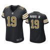 Women's New Orleans Saints Chris Harris Jr Black Alternate Game Jersey 2 women chris harris jr saints alternate game black jersey