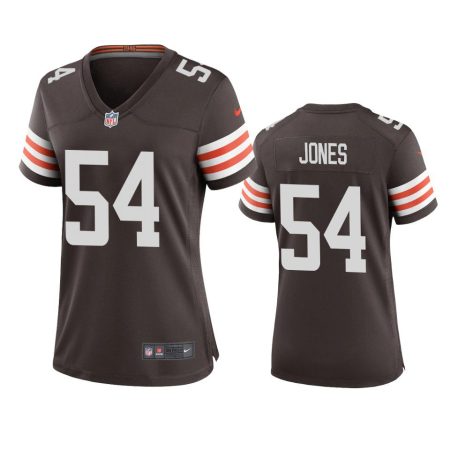 Women's Cleveland Browns Deion Jones Brown Game Jersey