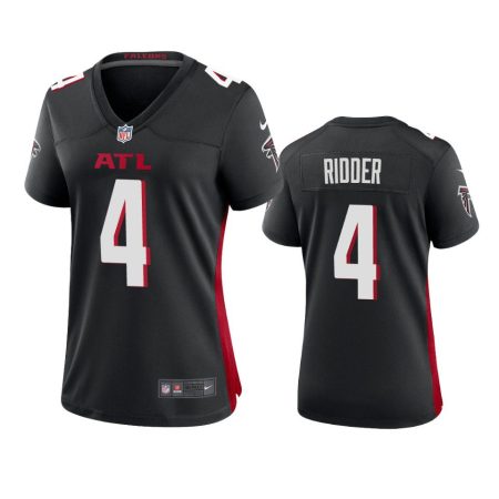 Women's Atlanta Falcons Desmond Ridder Black Game Jersey