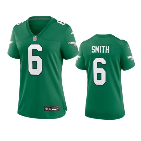 Women's Philadelphia Eagles DeVonta Smith Kelly Green Alternate Game Jersey