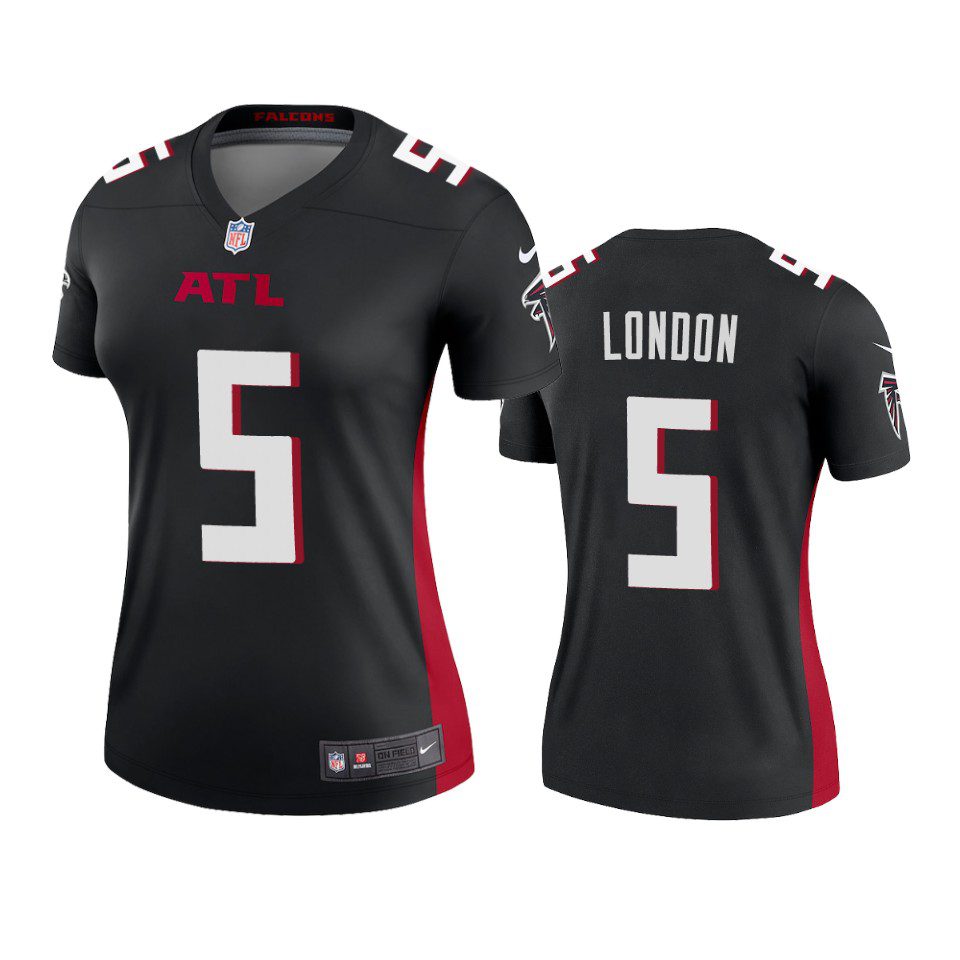 Atlanta Falcons Drake London Black Legend Jersey - Women's 1 women drake london falcons black legend jersey