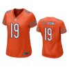 Women's Chicago Bears Equanimeous St. Brown Orange Game Jersey 3 women equanimeous st. brown bears orange game jersey