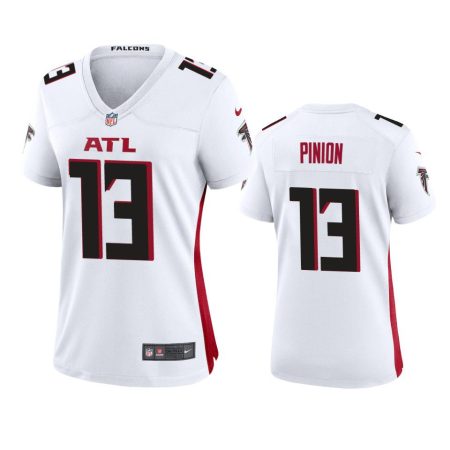 Women's Atlanta Falcons Bradley Pinion White Game Jersey