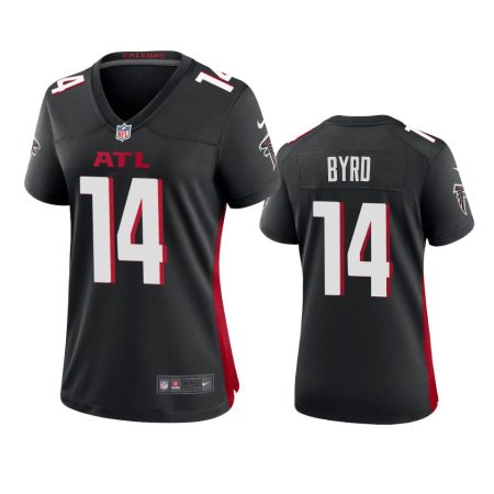 Women's Atlanta Falcons Damiere Byrd Black Game Jersey