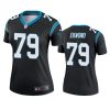 Carolina Panthers Ikem Ekwonu Black Legend Jersey - Women's 2 women ikem ekwonu panthers black legend jersey