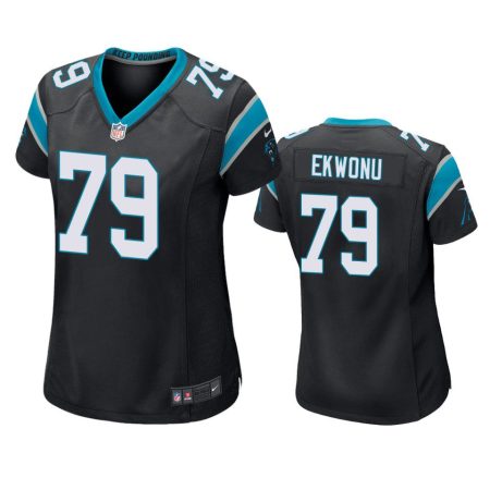 Women's Carolina Panthers Ikem Ekwonu Black Game Jersey