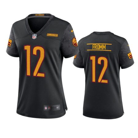 Women's Washington Commanders Jake Fromm Black Alternate Game Jersey