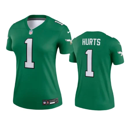 Philadelphia Eagles Jalen Hurts Kelly Green Alternate Legend Jersey - Women's