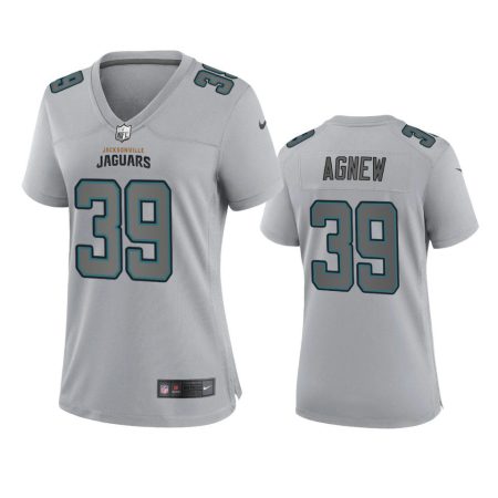 Women's Jacksonville Jaguars Jamal Agnew Gray Atmosphere Fashion Game Jersey