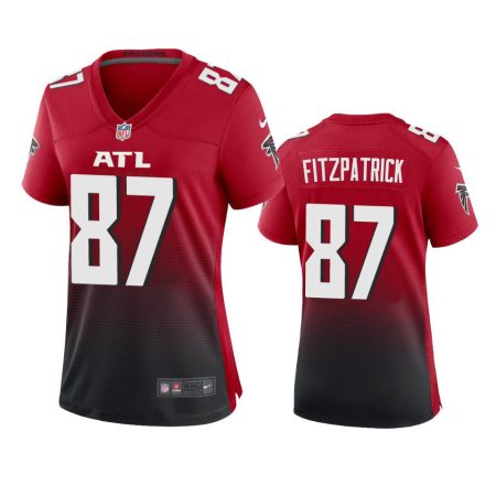 Women's Atlanta Falcons John FitzPatrick Red Alternate Game Jersey