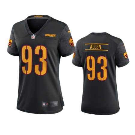 Women's Washington Commanders Jonathan Allen Black Alternate Game Jersey