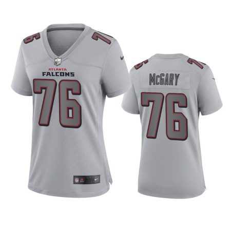 Women's Atlanta Falcons Kaleb McGary Gray Atmosphere Fashion Game Jersey