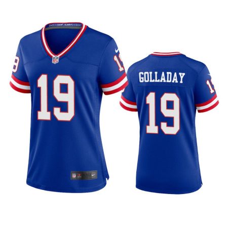 Women's New York Giants Kenny Golladay Royal Classic Game Jersey