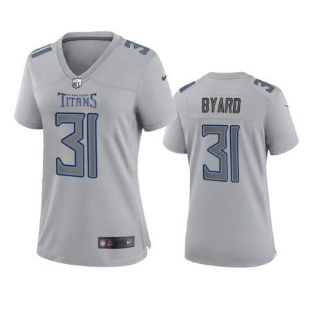 Women's Tennessee Titans Kevin Byard Gray Atmosphere Fashion Game Jersey