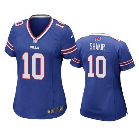 Women's Buffalo Bills Khalil Shakir Royal Game Jersey