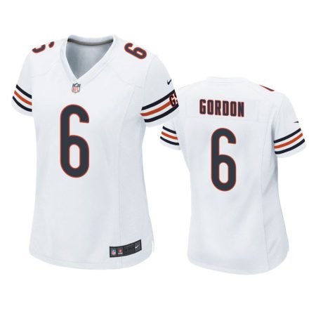 Women's Chicago Bears Kyler Gordon White Game Jersey