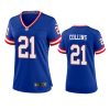 Women's New York Giants Landon Collins Royal Classic Game Jersey 3 women landon collins giants classic game royal jersey