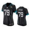 Women's Jacksonville Jaguars Luke Fortner Black Game Jersey 3 women luke fortner jaguars game black jersey