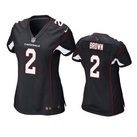 Women's Arizona Cardinals Marquise Brown Black Game Jersey
