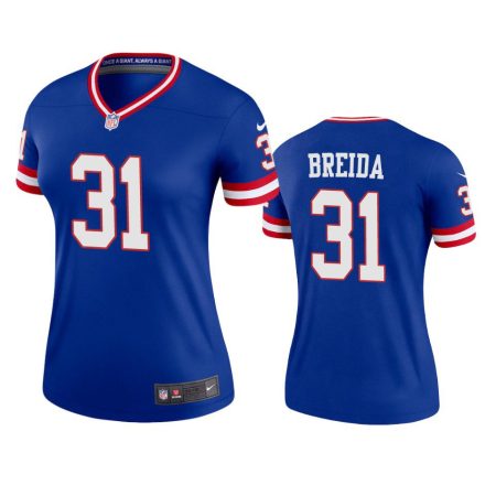 New York Giants Matt Breida Royal Classic Legend Jersey - Women's