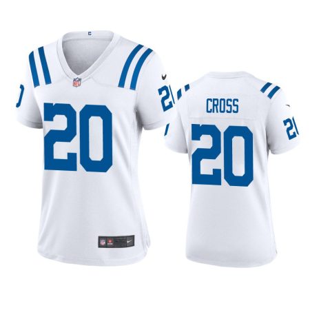 Women's Indianapolis Colts Nick Cross White Game Jersey