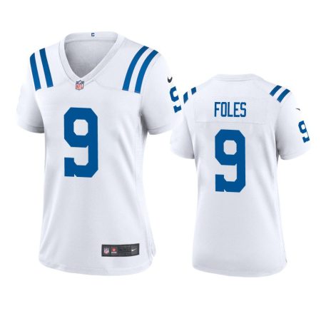 Women's Indianapolis Colts Nick Foles White Game Jersey