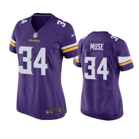 Women's Minnesota Vikings Nick Muse Purple Game Jersey