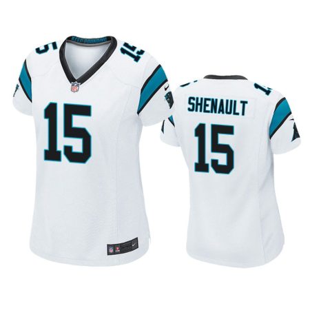 Women's Carolina Panthers Laviska Shenault White Game Jersey