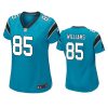 women preston williams panthers game blue jersey